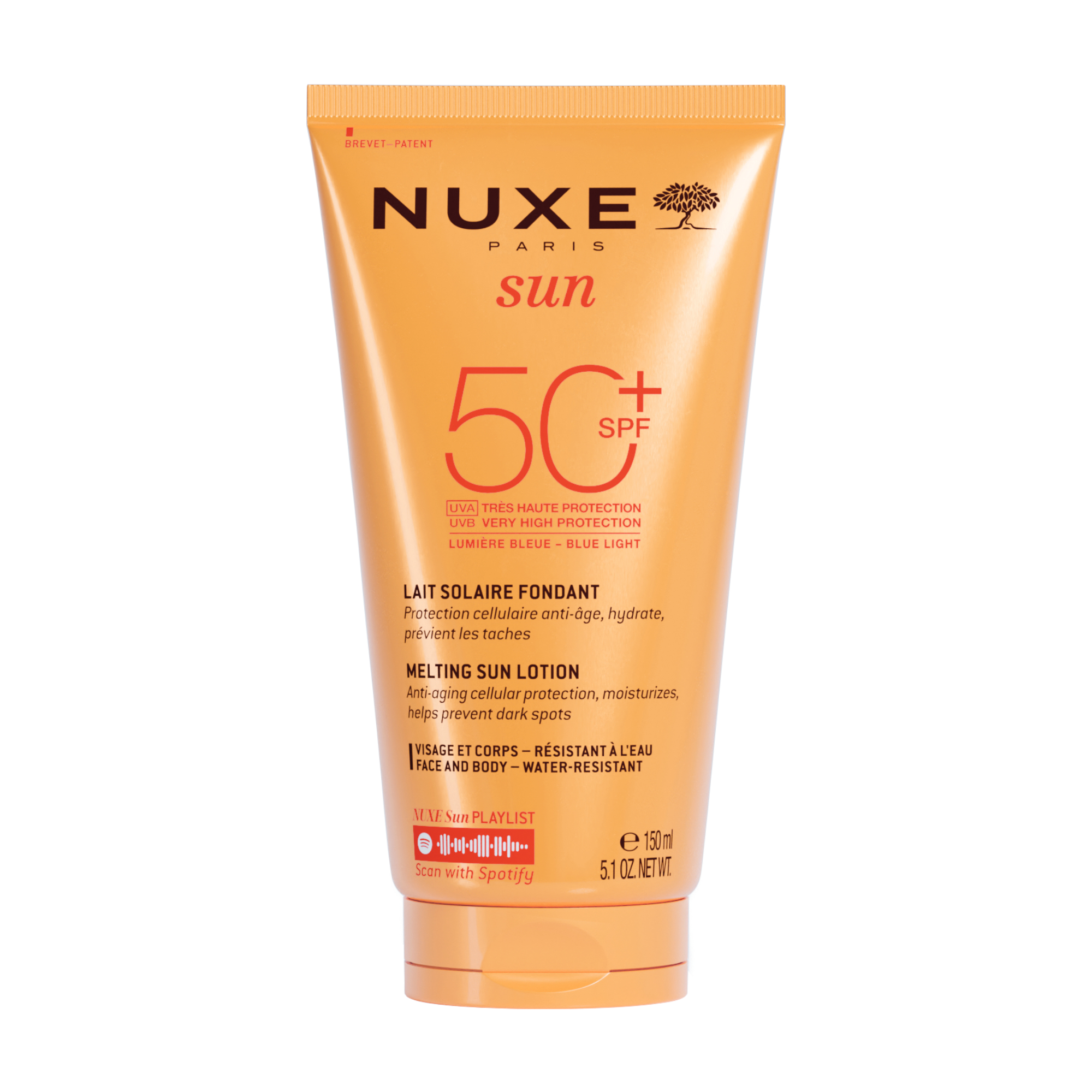 Nuxe Sun Latte Solare Viso E Corpo SPF 50+ 150ml